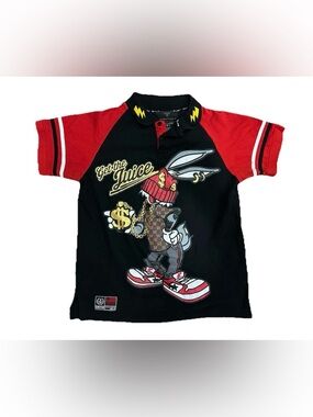 SWITCH Switch Looney Tunes Bugs Bunny Polo Shirt Get The Juice Size Small